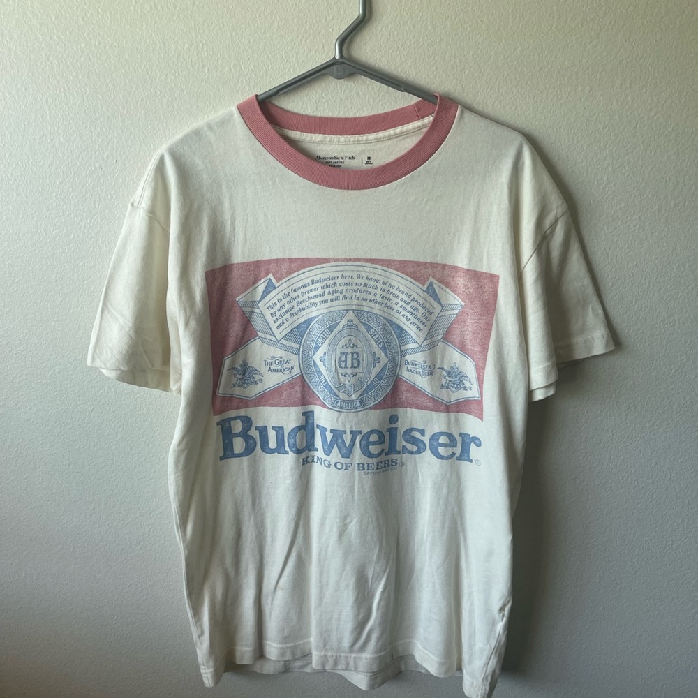 vintage look Budweiser shirt from abercrombie.